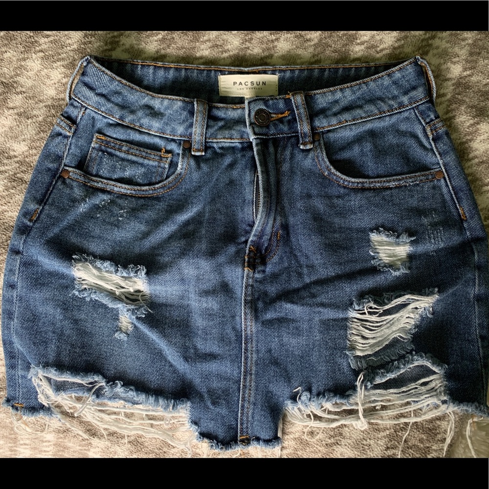 PACSUN jean skirt